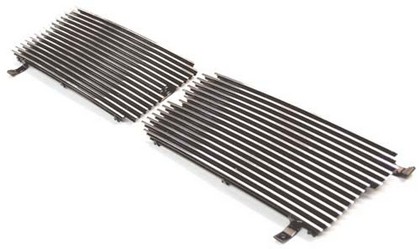 Brushed Cut Out Main Grille Kit 97-04 Dakota, 98-03 Durango - Click Image to Close